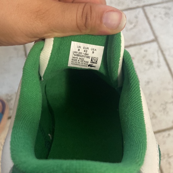 Lacoste shoes Men, Size- US 9 in excellent condition - Picture 4 of 4